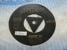 FATS DOMINO BLUEBERRY HILL / I CAN'T GO ON 1956 LONDON BLACK & GOLD TRI  RARE