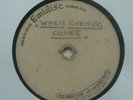 Psych style Acetate by un-named group: When Evening Comes/Draw Back//Emidisc
