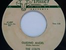 45 RPM,  DOOWOP GROUP  VOCAL,THE COLTS, GUIDING ANGEL / SHIEK OF ARABY