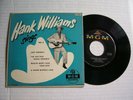 HANK WILLIAMS  Hank Williams Sings Vol. 2  MGM 1954 Country EP 45 + Pic Sleeve