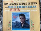 Elvis Presley 45 RPM RCA Victor Blue Christmas/Santa Claus is Back in Town