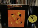 STAN GETZ / JOAO GILBERTO lp CARLOS JOBIM yellow Label Promo DJ 1963 Verve