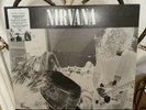 Nirvana Bleach 2 LP Newbury comics Blue Black Swirl Limited Hand Numbered