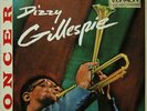 Autografo originale Dizzy Gillespie su LP Concert in Paris