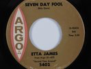 Northern Soul 45 ETTA JAMES Seven Day Fool ARGO HEAR