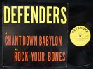 DEFENDERS Chant Down Babylon 12” private roots reggae 12” single Clinton Fearon