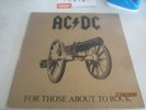 AC/DC For Those About To Rock Aussie Press LP Vinyl Record Alberts