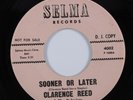 Northern Soul 45 CLARENCE REED Sooner Or Later SALEM promo HEAR