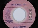 Northern Soul 45 JOHN ROBERTS I'll Forget You DUKE promo HEAR