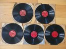 5 Vintage Frank Sinatra 78 rpm Columbia Records- Lily Belle, White Christmas +