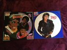 Michael Jackson Bad Picture Pepsi & Michael Jackson 5 Picture Vinyl
