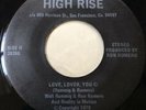 High Rise 45 rare UNKNOWN private Bay Area modern soul jazz funk 1978 hear it
