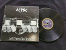 AC/DC Let There Be Rock Vinyl LP Record Alberts Aussie Blue Label OOP VG+