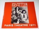 LED ZEPPELIN - PARIS THEATRE 1971 - LP VINYL RARE CONCERT ALBUN G393
