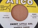 Winfield Parker - Sweet Little Girl Northern Soul Vinyl 45 Atco