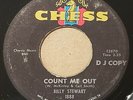 BILLY STEWART Count Me Out / A Fat Boy Can Cry 1964 PROMO CHESS 45 Funk Soul