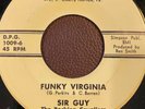 Sir Guy & The Rocking Cavaliers - My Sweet Baby / Funky Virginia (DPG) Norfolk