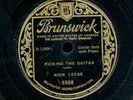 78tk-Guitar/vocal-BRUNSWICK 6508-Nick Lucas-(Pickin the guitar/Teasin the frets)