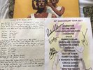 Skids Days In Europa Vinyl Lp Plus Signed Set List And Hand Writen Lyrics Sheet