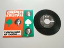 0820- GABINETE CALIGARI HACIENDO EL BOBO 1985 ES PROMO SINGLE VIN 7 POR VG + D M