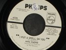 NINA SIMONE: I Put A Spell On You / Gimme Some 45 (dj, sm tol) Soul