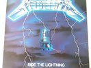 Metallica - Ride the Lightning - Vinyl LP UK 1st Press Music For Nations NM/EX