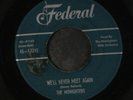 MIDNIGHTERS: We'll Never Meet Again / Don't Change Your Pretty Ways 45 (tag re