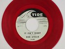 DO ATELLO: Questions I Can't Answer / It Isn't Right 45 (red wax, hardly notice