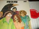CROW : CROW BY CROW PROMOSTICKERED LP 1970 LONDON SHA-U121 GERMANY