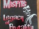 MISFITS Legacy of Brutality LP Original PLAN 9 Oct 89 press Caroline KBD Danzig