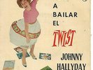 JOHNNY HALLYDAY EP Espagne 1961 Viens danser le Twist +3