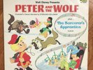 Walt Disney  Peter and the Wolf  LP Disneyland 1969 Sorcerer's Apprentice Mickey