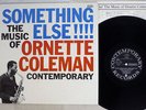 ORNETTE COLEMAN SOMETHING ELSE  THE MUSIC OF CONTEMPORARY GXC-3181 Japan LP