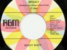 NIGHT SHIFT (Radio) Spooky RGM 45 disco boogie synth funk NM HEAR