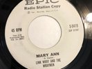 LINK WRAY AND THE WRAYMEN   MARY ANN   EPIC 5-9419 “PROMO”  Rockabilly Garage 45