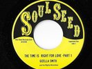 Rare First Press - Gizella Smith  - The Time Is Right For Love  - Soul Seed