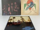 THE EAGLES Hotel California - Desperado - On The Border VINTAGE VINYL RECORD LP