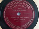 78 rpm Record Billie Holiday & Her Orchestra  Strange Fruit Fine And Mellow 1939