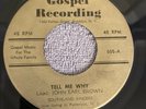 SOUTHLAND SINGERS Tell Me Why / Live The Life Gospel Recording 505 Soul 45  VG+
