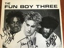 SIGNED FUN BOY THREE THE LUNATICS 45 7