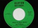 Crossover Soul 45 - Betty Wright - Circle Of Heart Breaks - Alston - VG++ mp3