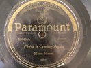 Moses Mason On Paramount 78 RPM 12646 CHRIST IS COMING AGAIN (Sermon)