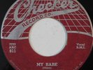 blues 45 RPM LITTLE WALTER My Babe Thunder Bird CHECKER G+ HEAR