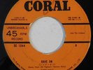 rockabilly 45 BUDDY HOLLY Rave On Listen To Me JAPAN CORAL VG+ HEAR
