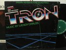 TRON Wendy Carlos Soundtrack LP 1982 1st press Synth NEAR MINT VINYL