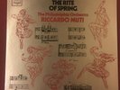 STRAVINSKY The Rite of Spring MUTI - US Angel/EMI LP TAS - SEALED MINT