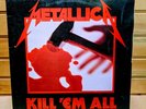 Metallica Kill Em All LP, Orig 1st press Megaforce  Thrash Classic