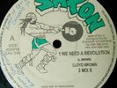 Lloyd Brown - We Need A Revolution - Power of Jah - SAXON SAX 048