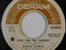 DAVID BOWIE promo 45 DERAM Love You Till Tuesday poor plays ok HEAR IT mp3