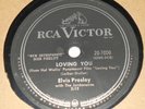RCA Victor 20-7000 Elvis Presley Loving You / Teddy Bear 78 RPM E E+